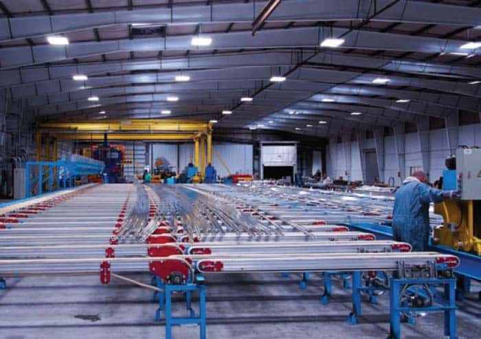 Conveyors in plant